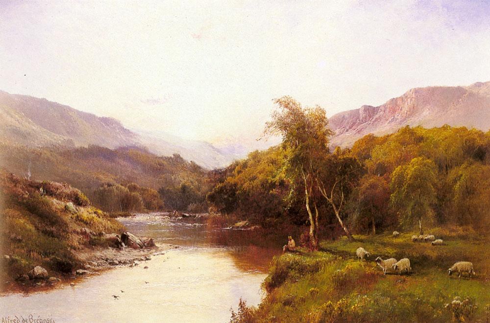 Alfred de Breanski The Golden Valley